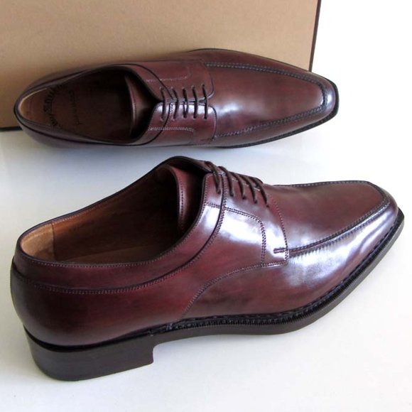 new SANTONI FAM Limited Norvegese antiqued dress shoes main image 10